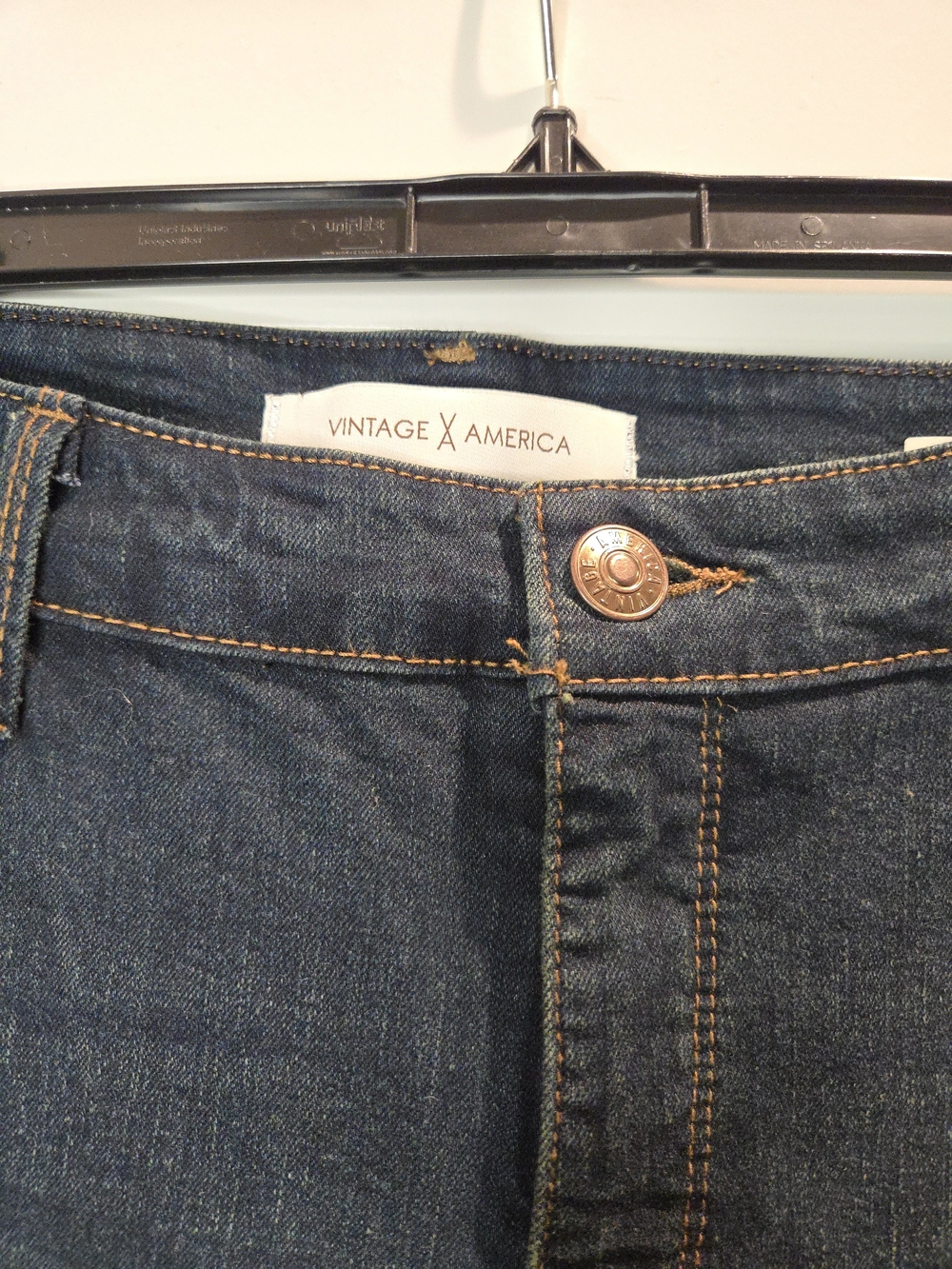 Vintage America Washed Skinny Women's Jeans 20W